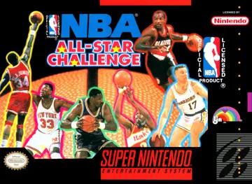 NBA All-Star Challenge (USA) box cover front